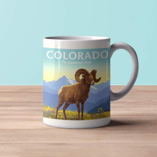 Vintag Colorado Kaffeetasse