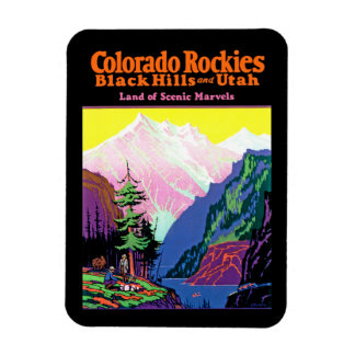 Vintag Colorado Magnet