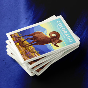 Vintag Colorado Magnet