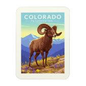 Vintag Colorado Magnet (Vertikal)