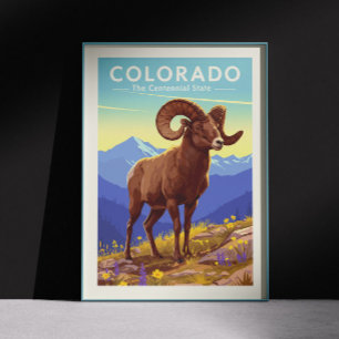 Vintag Colorado Poster