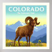 Vintag Colorado Poster (Vorne)