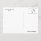 Vintag Colorado Postkarte (Rückseite)