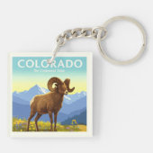 Vintag Colorado Schlüsselanhänger (Rückseite)