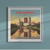 Vintag Columbus Ohio Poster