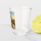 Vintag Columbus Ohio Schnapsglas (Rechts)