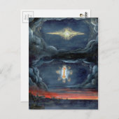 Vintag Comet Book Illustration Pertica Postkarte (Vorne/Hinten)