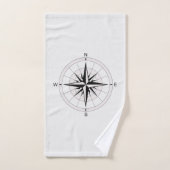 Vintag Compass-Rose   Handtuch (Handtuch)