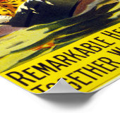 Vintag Coney Island Circus Wasserkarneval Poster (Ecke)