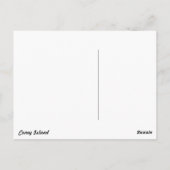 Vintag Coney Island Postkarte (Rückseite)