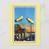 Vintag Coney Island Postkarte (Vorderseite)