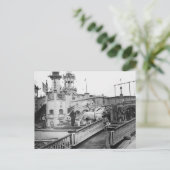 Vintag Coney Island Postkarte (Stehend Vorderseite)