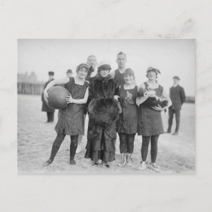 Vintag Coney Island Postkarte