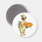 Vintag Cook Magnet (Vorderseite/Rückseite)