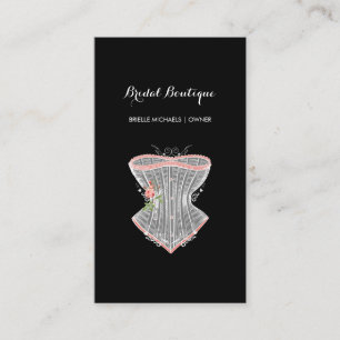 Vintag Corset Personal Lingerie Bridal Boutique Visitenkarte