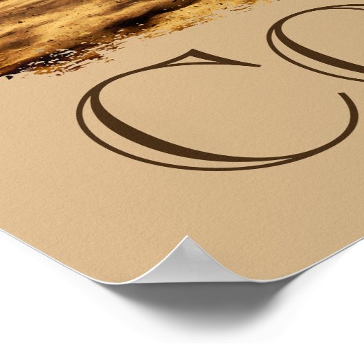 Vintag Costa Rica Poster (Ecke)