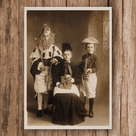 Vintag Costume Party Poster