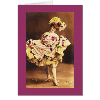 Vintag Costumed Dancer