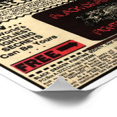 Vintag Count Dante Ad Poster (Ecke)