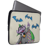 Vintag Count von Count Laptopschutzhülle (Vorne Rechts)