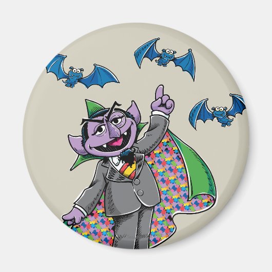 Vintag Count von Count Magnet (Vorne)