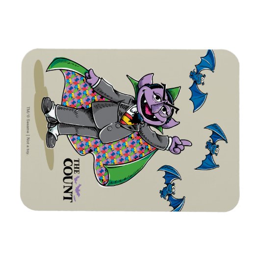Vintag Count von Count Magnet (Horizontal)
