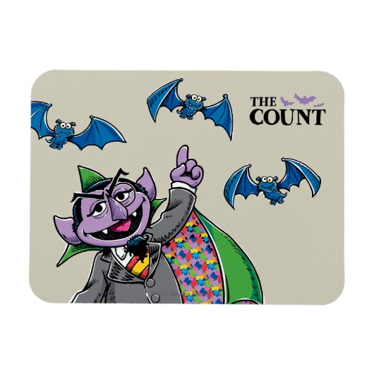 Vintag Count von Count Magnet (Horizontal)