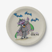 Vintag Count von Count Pappteller (Vorderseite)