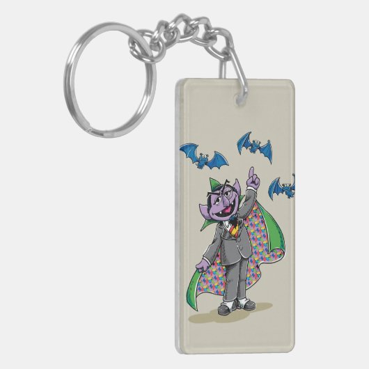 Vintag Count von Count Schlüsselanhänger (Vorderseite links)