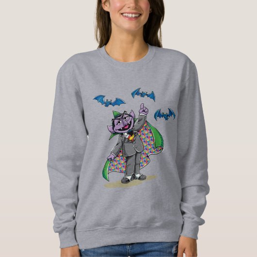 Vintag Count von Count Sweatshirt (Vorderseite)