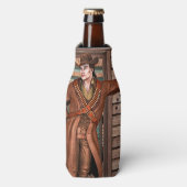 Vintag Cowboy Flaschenkühler (Flaschenvorderseite)