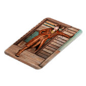 Vintag Cowboy Magnet (Linke Seite)