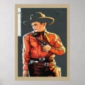 Vintag Cowboy Poster (Vorne)