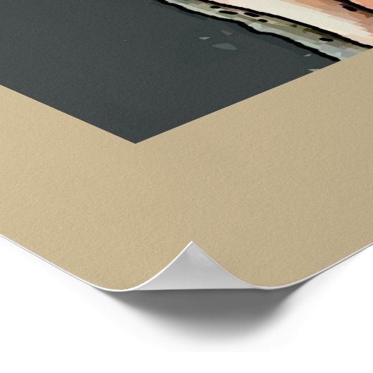 Vintag Cowboy Poster (Ecke)