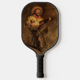 Vintag Cowboy Singen von Thomas Eakins Pickleball Schläger