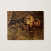 Vintag Cowboy Singen von Thomas Eakins Puzzle (Horizontal)