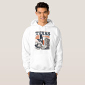 Vintag Cowboy Texas Hoodie (Vorne ganz)