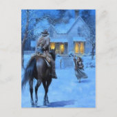 Vintag Cowboy Weihnachten (Vorderseite)