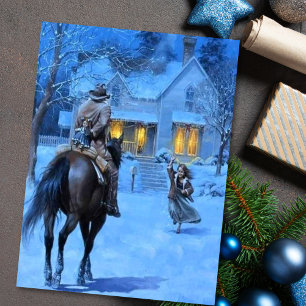 Vintag Cowboy Weihnachten