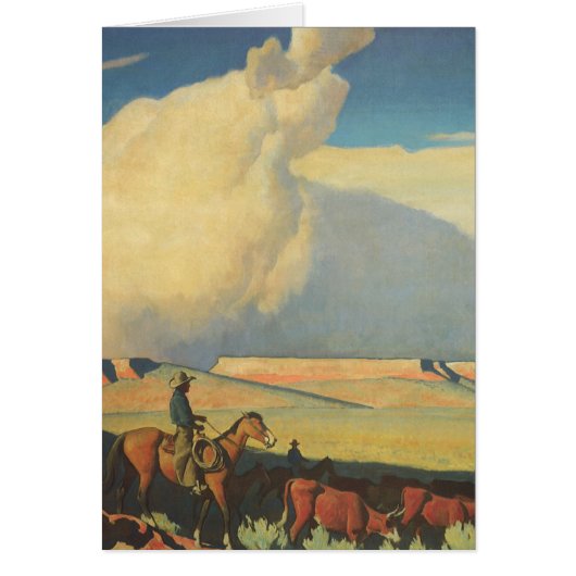 Vintag Cowboys, Open Range von Maynard Dixon (Vorne)