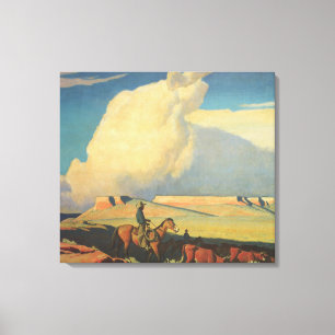 Vintag Cowboys, Open Range von Maynard Dixon Leinwanddruck