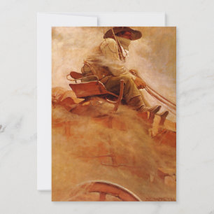 Vintag Cowboys, The Ore Wagon von NC Wyeth