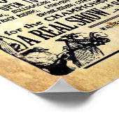 Vintag Cowboys Wiedersehen Roundup Print Poster (Ecke)