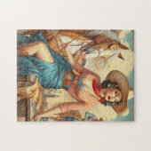 Vintag Cowgirl Puzzle (Horizontal)