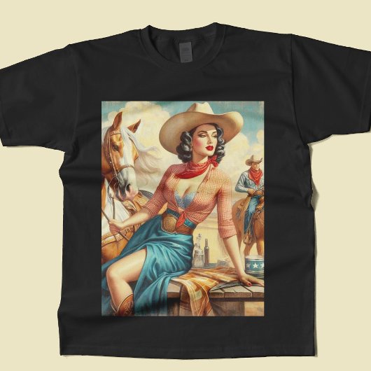 Vintag Cowgirl T-Shirt