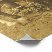 VINTAG COWGIRL WESTERN POSTER (Ecke)