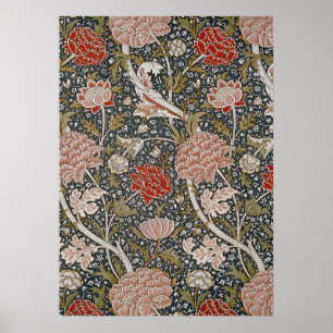 Vintag Cray Textile Print William Morris Poster