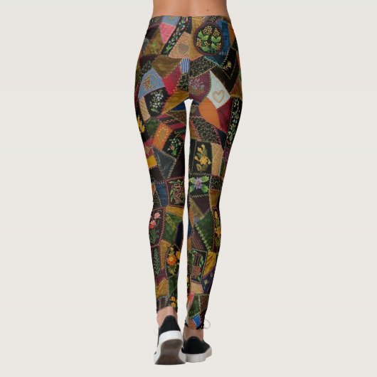 Vintag Crazy Quilt Leggings (Rückseite)