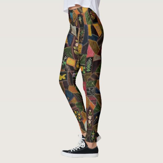 Vintag Crazy Quilt Leggings (Links)