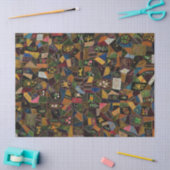 Vintag Crazy Quilt Seidenpapier (Basteln)